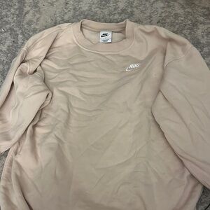 Nike beige sweatshirt youth L